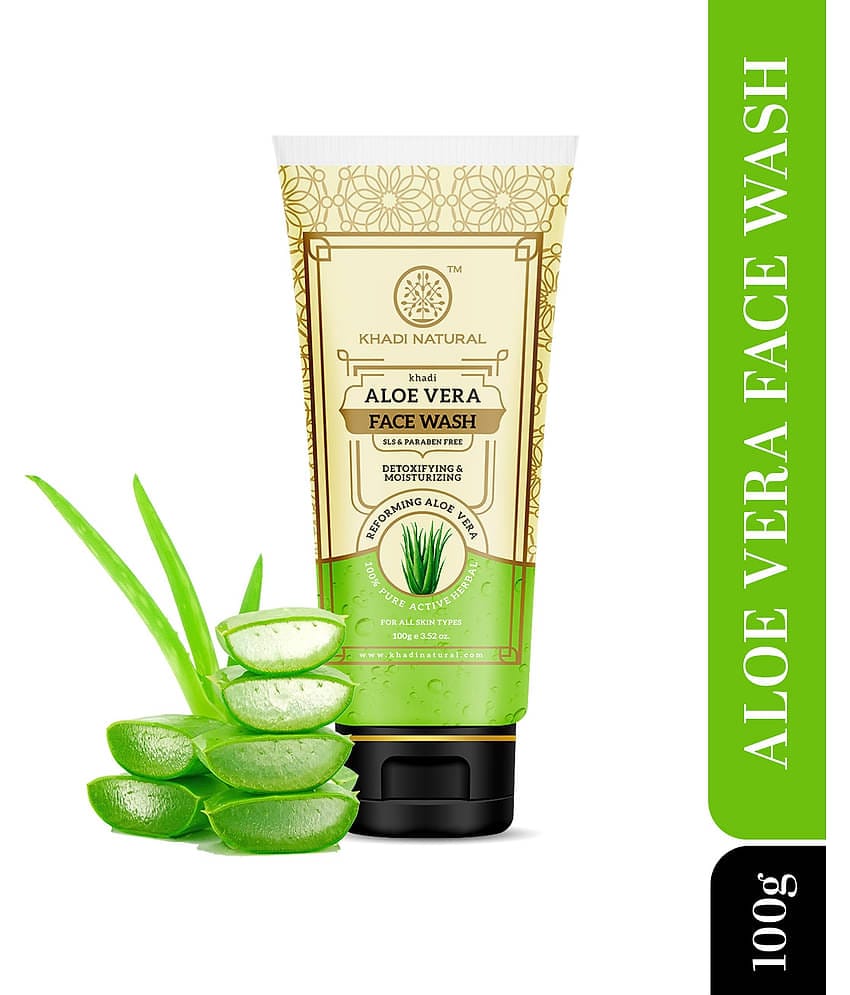 khadi natural - Exfoliating Face Wash For All Skin Type ( Pack of 1 )