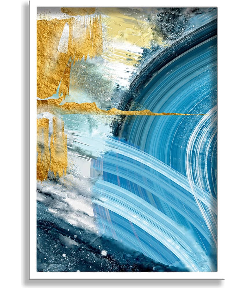 Saf - Abstract Painting With Frame