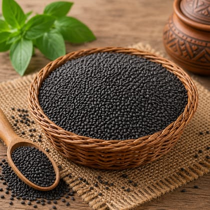 Sabja Seeds / Basil Seeds (250g) | Nutrient-Rich Superfood & Natural Hydrator | Healthy Drinks & Desserts