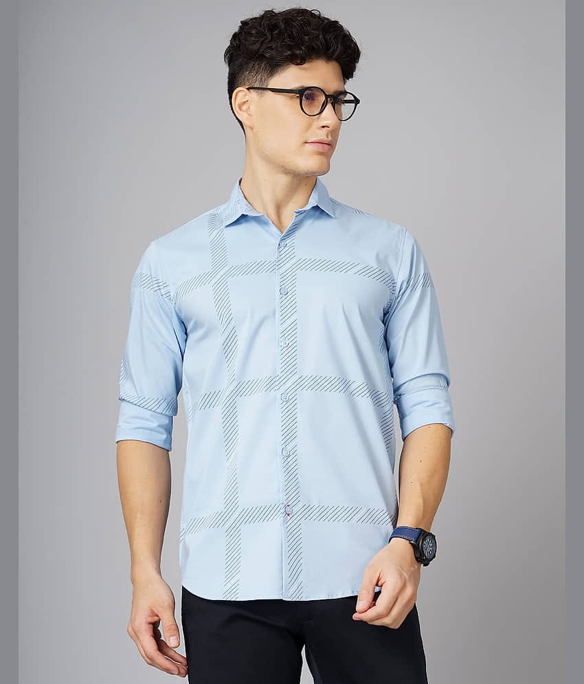 Paul Street - Grey 100% Cotton Slim Fit Men's Casual Shirt ( Pack of 1 )