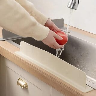 Plastic Push-Down Strainer for Kitchen, Bathroom, Basin & Bathtub (48 cm)