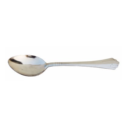 Stainless Steel Dessert Spoon Elegant Dining Spoon (SMAS087 C)