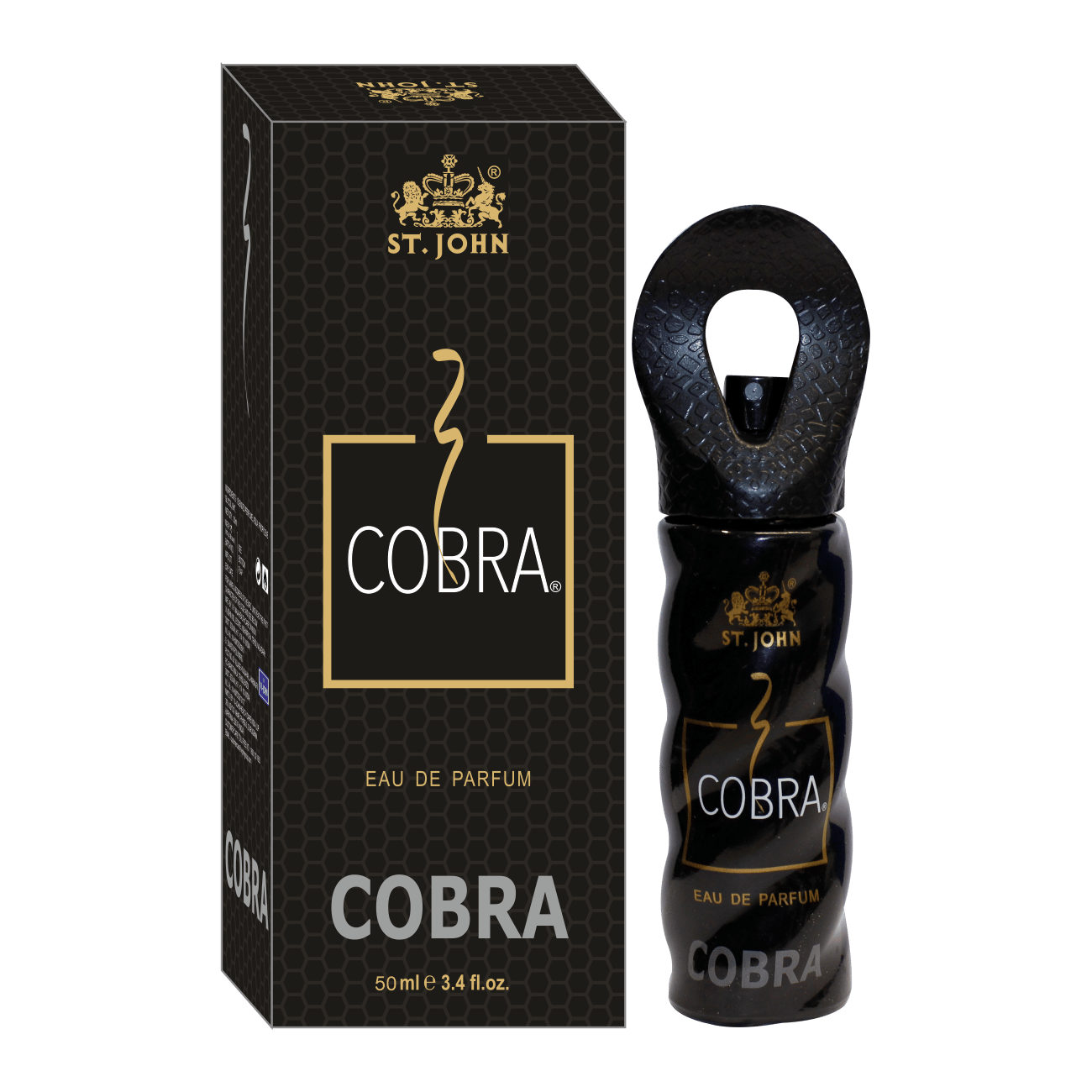 St.John Cobra Eau de Perfume for Men 50ml (Pack of 12)
