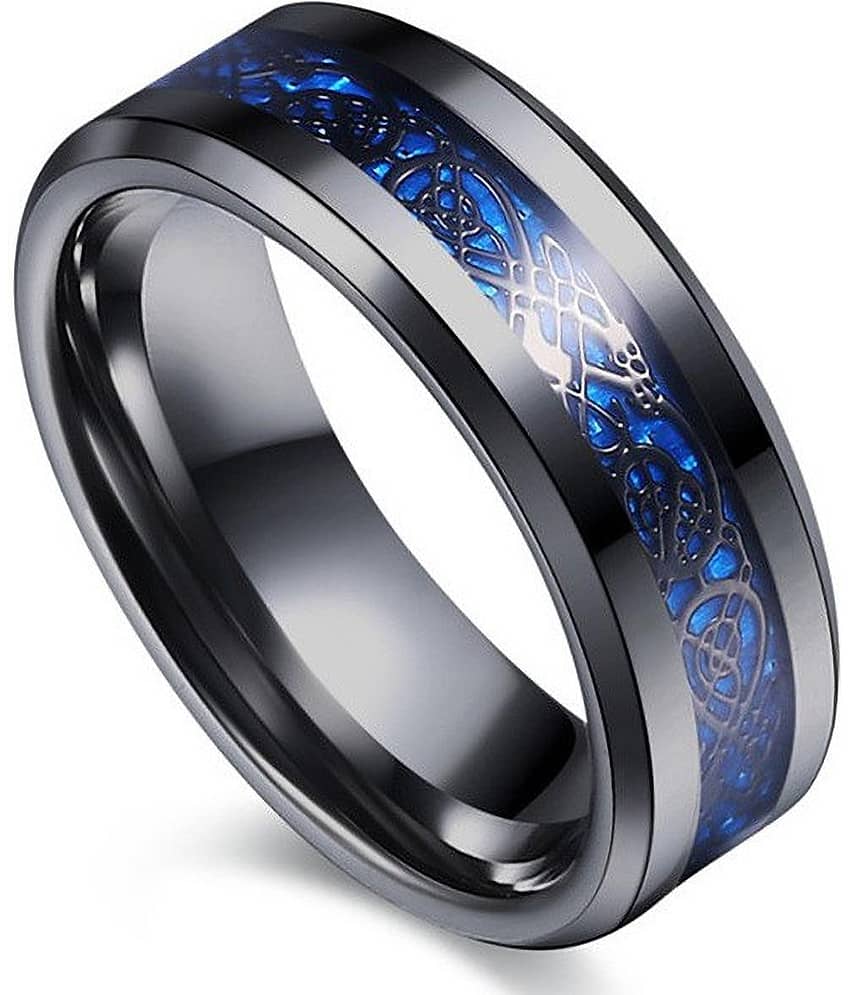 HEER COLLECTION - Blue Rings ( Pack of 1 )