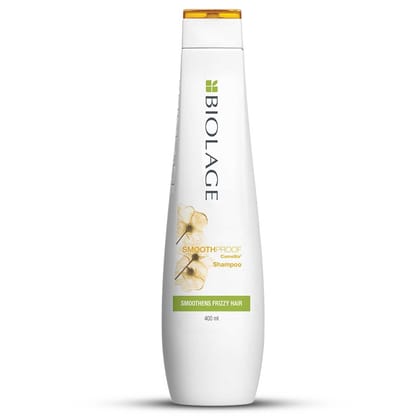 Biolage Smooth Proof Anti-Frizz Shampoo |Up to 72HR Frizz Control | With Camellia Oil & Glycerin | For Dry and Frizzy Hair | For Women and Men | Vegan & Cruelty-Free Biolage Smooth Proof Anti-Frizz Shampoo |Up to 72HR Frizz Control | With Camellia Oil & 