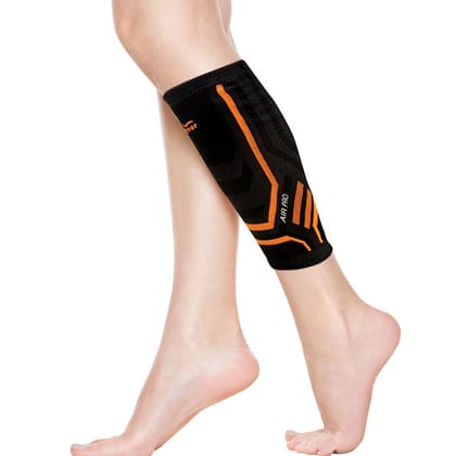 Tynor Calf and Shin support Air Pro-Orange / Small