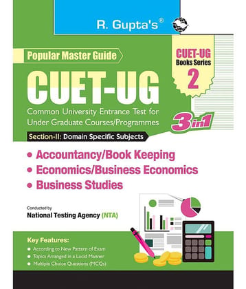 CUET-UG : Section-II (Domain Specific Subjects : Accountancy/Book Keeping, Economics/Business Economics, Business Studies) Entrance Test Series-2