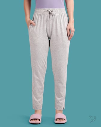 Solid Night Pant - Grey Melange-S / Grey Melange