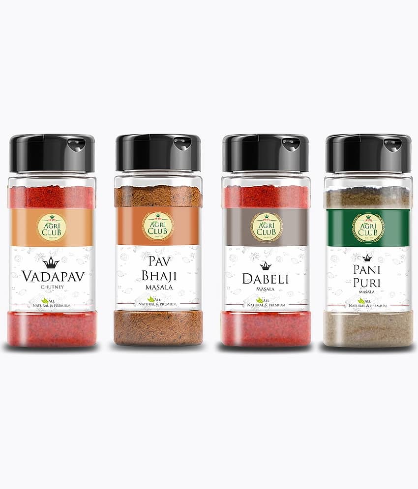 AGRI CLUB natural spices Powder 400 gm Pack of 4