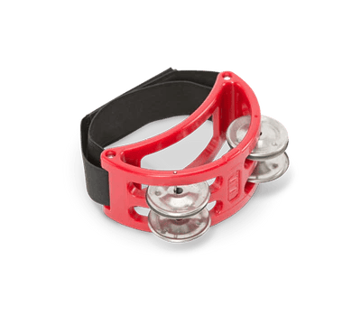 Natal NTFTR Foot Tambourine, Red