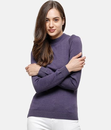 98 Degree North Woollen Blue Pullovers - Single
