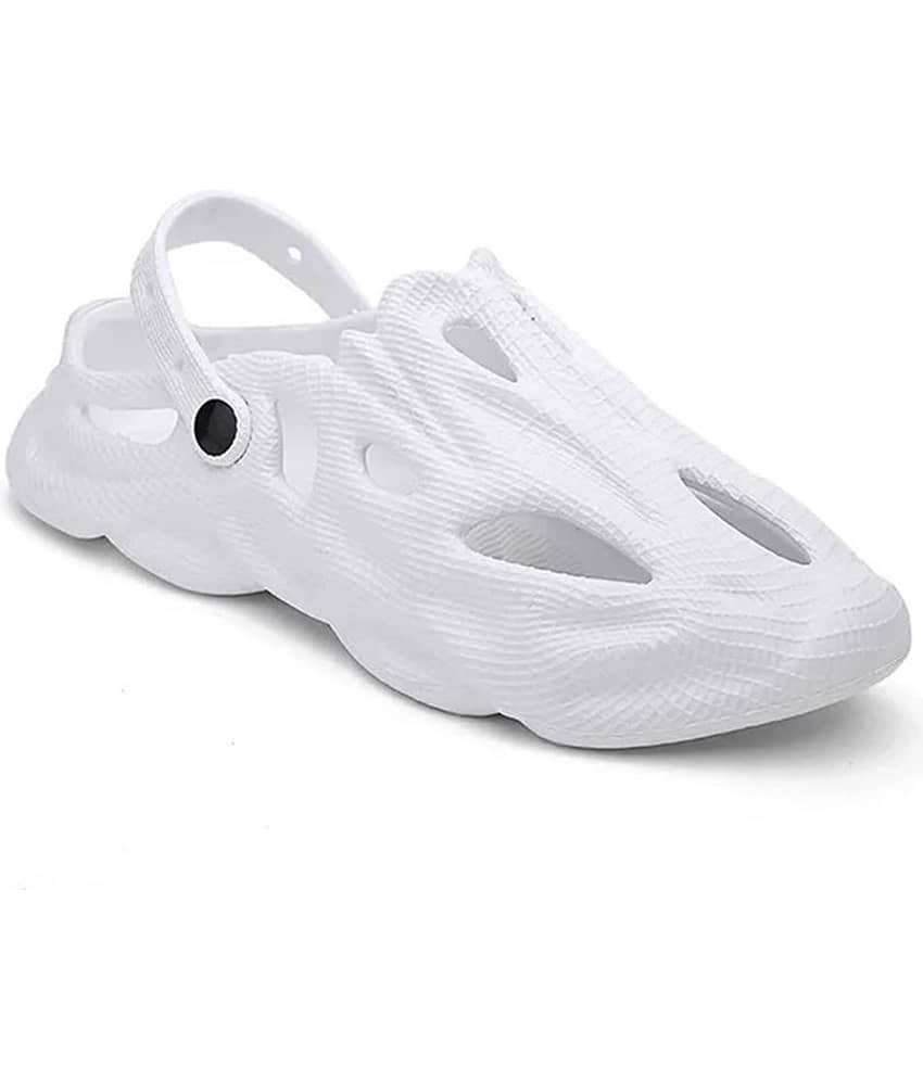 Secritas - White Men's Clogs