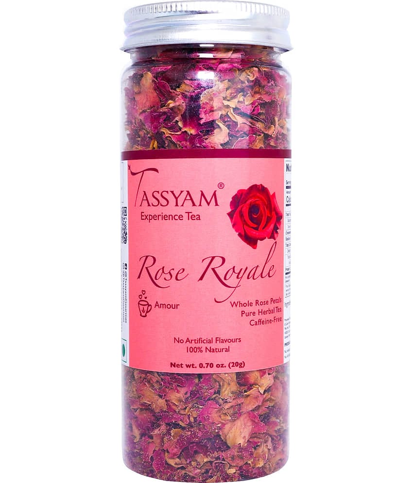Tassyam Rose Tea Loose Leaf 20 gm