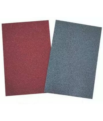 AMRO Beautility Needs - Anti-skid rubber Door Mat ( 60 X 40 cm ) set of 2 - Multi