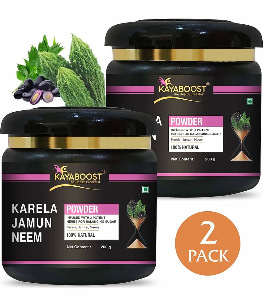 KAYABOOST Neem, Karela, Jamun Powder 400 gm