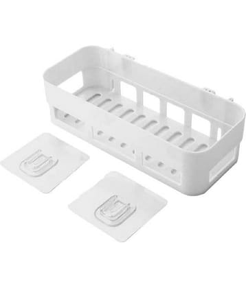 RAMDEV ENTEPRISE - White Plastic Wall mount Stand ( Pack of 1 )