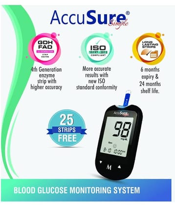 Accusure Simple Blood Glucose Monitor