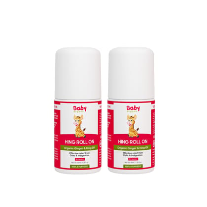 BabyOrgano Hing Roll on - 40ml Pack of 2