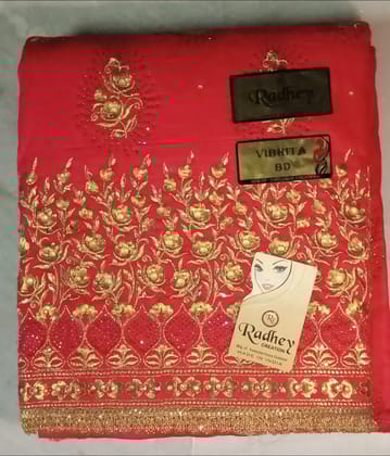 young lady dress material