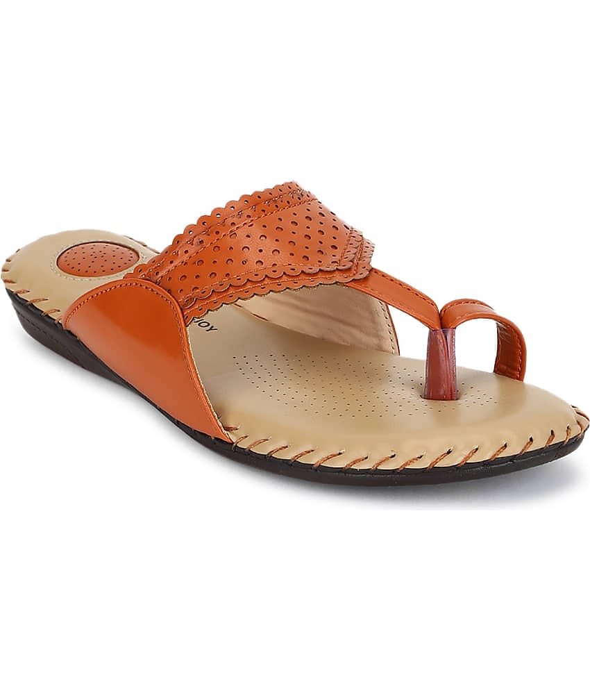 ORTHO JOY - Beige Women's Flats