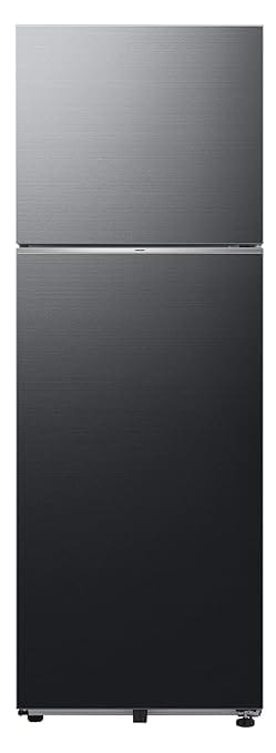 Samsung 350 L, 2 Star, Convertible 5-in-1, Digital Inverter, Frost Free Double Door, WiFi Enabled Bespoke AI Refrigerator (RT38DG5A2BBXHL, Luxe Black, Black)