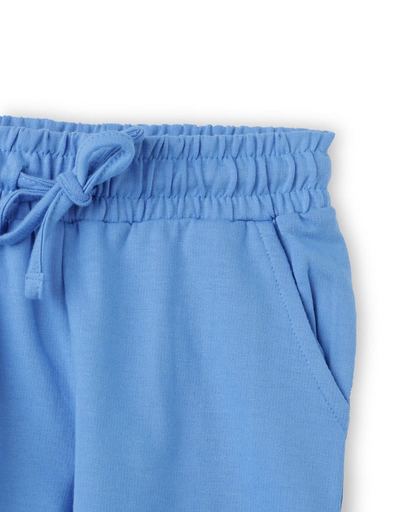 Exclusive Kids Boys Shorts Cotton French Terry All Aboard Blue Baby Penguin 2025 at ShopCircuit 