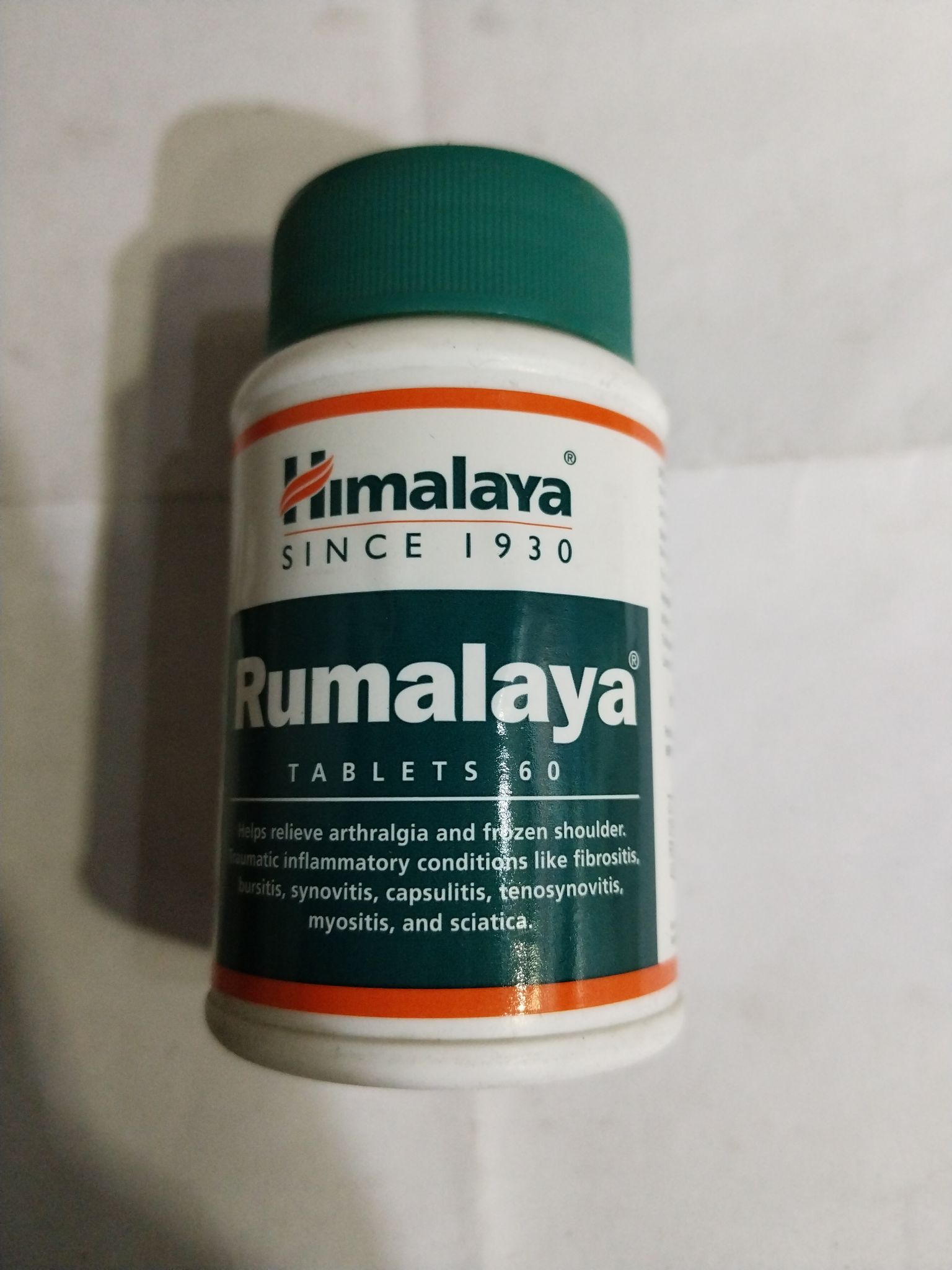 Himalaya Rumalaya Tablets 60 Helps relieve arthralgia and ozen shoulder 