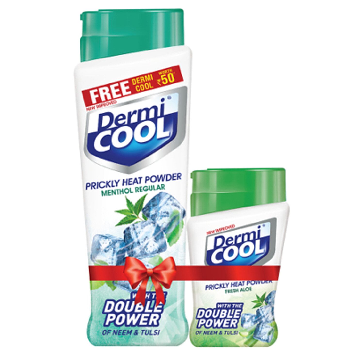 DermiCool Prickly Heat Powder Menthol Regular 150g