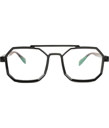 Bayberry Black Square Sunglasses ( Pack of 1 )