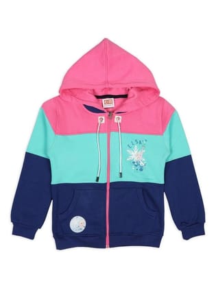 ALBION KIDS PINK GIRLS SWEATSHIRT