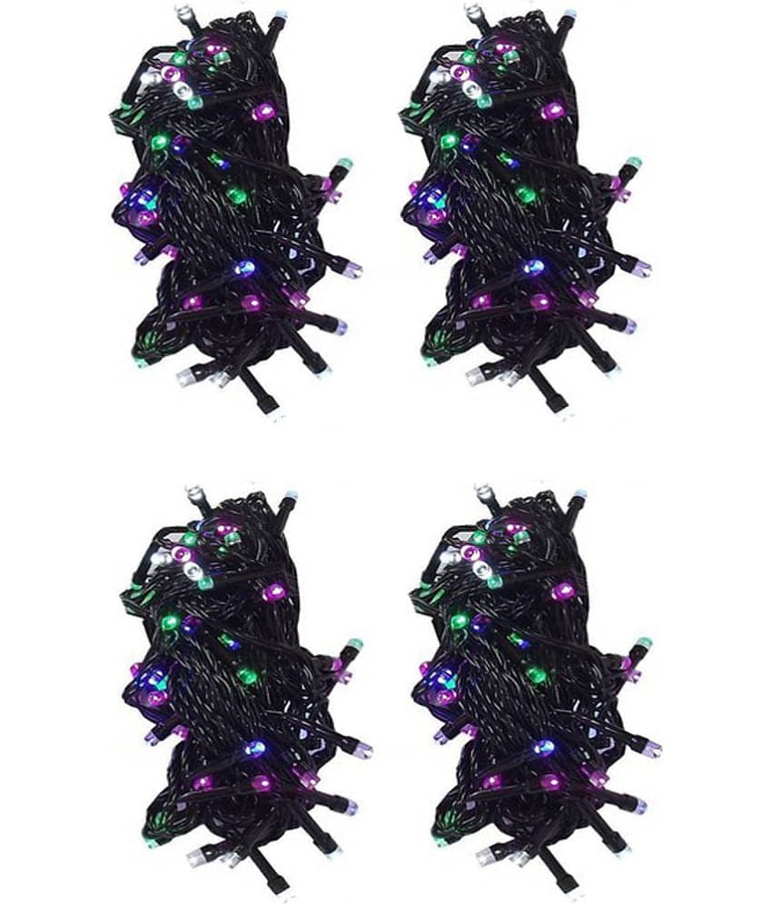 EmmEmm - Multicolor 5Mtr String Light (Pack of 4)