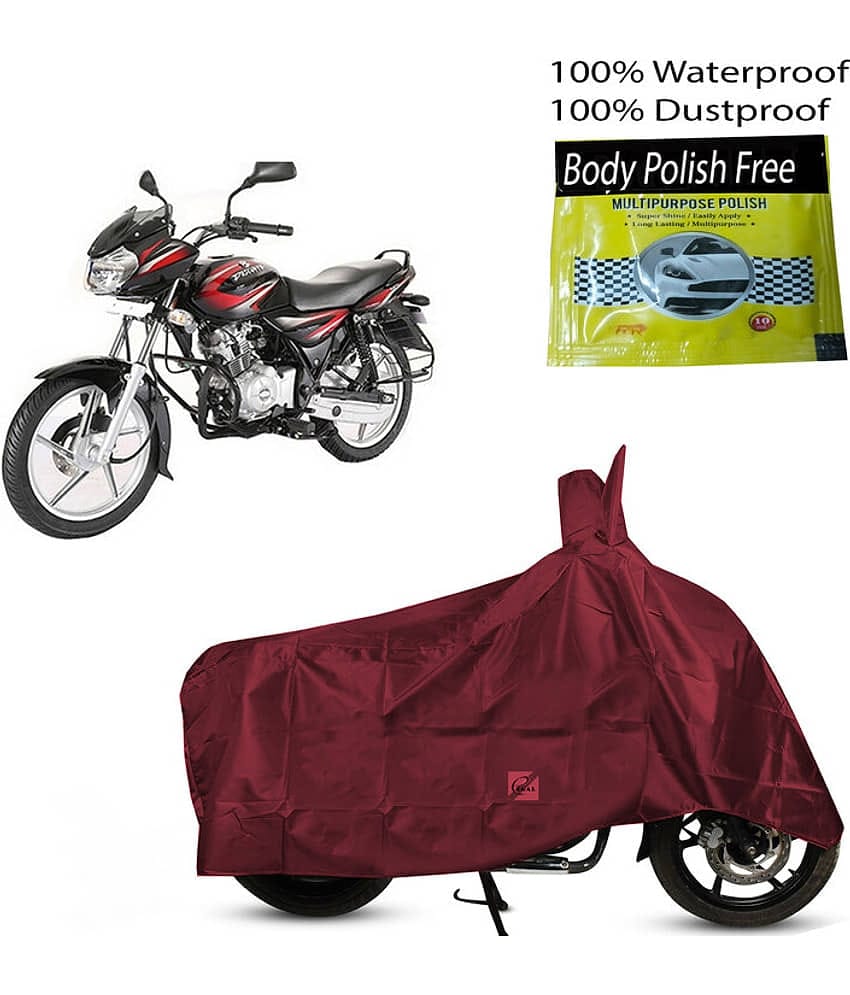 EGAL Bike Body Cover for Bajaj ( Pack of 1 ) , Maroon