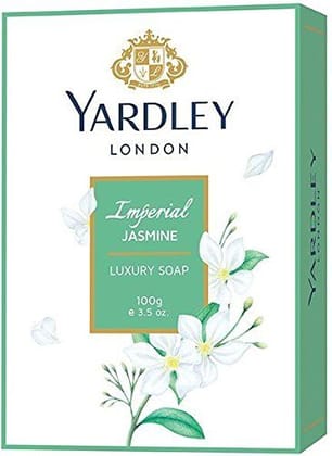 Yardley London - Imperial Jasmine Luxury Soap, 100 gm Yardley London - Imperial Jasmine Luxury Soap, 100 gm