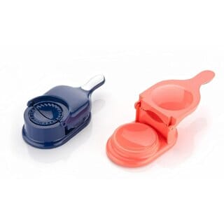 Dumpling Maker 2 in 1, Momo Maker, Gujiya Maker Machine, Momos Maker Machine, Kajjikayalu Karanji Maker - Gujiya Mould