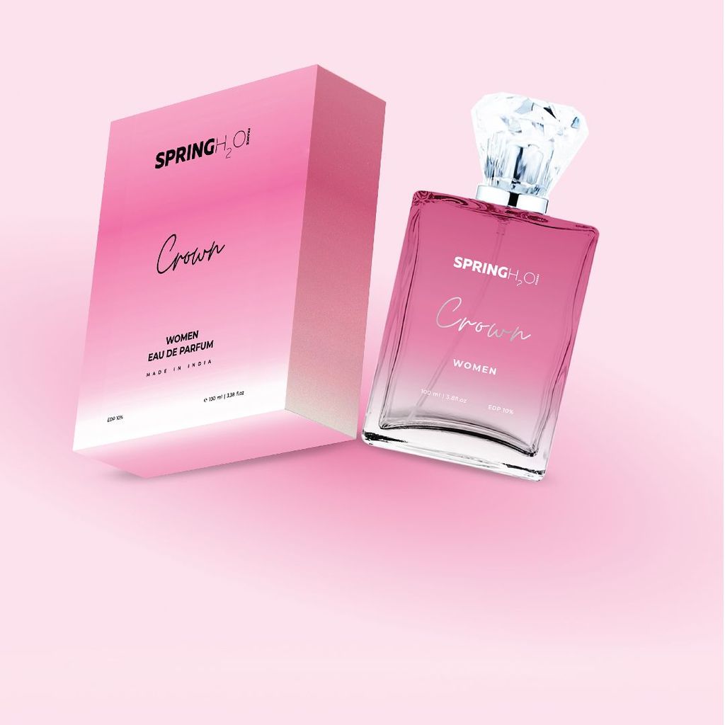 Spring Crown Women's Eau de Parfum, 100ml - Made in India