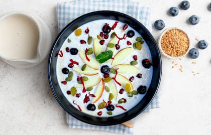 Apple Berry Crisp Oatmeal