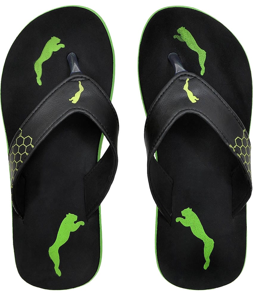 Cozy Wear - Green Men's Thong Flip Flop