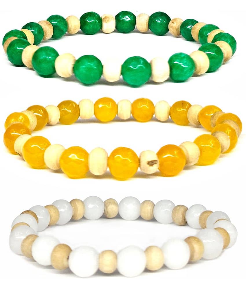 DAIVYA WELLNESS - Multicolor Bracelet ( Pack of 3 )