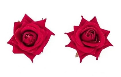 Single Rose with Pin( 1 Piece)