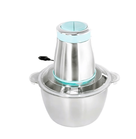 Electric Food Processor with 700W Heavy-Duty Motor & 2L Stainless Steel Bowl, 2-Speed Modes for Meat, Vegetables & Onion (Electric Chopper)