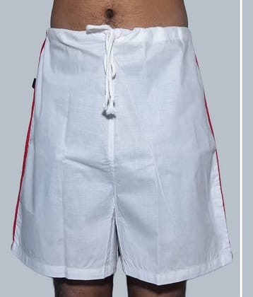 DESHBANDHU DBK Pack of 1 Cotton Briefs For Men's ( White )