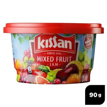 Kissan Mixed Fruit Jam, 90gm Kissan Mixed Fruit Jam, 90gm