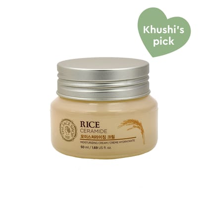 Rice & Ceramide Moisturizing Cream 50ml-Default Title