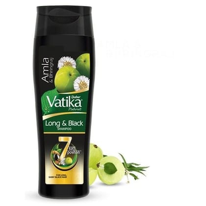 Dabur Vatika Long & Black Shampoo, 100 ml