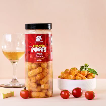 Tomato Chickpea Puffs-100 GMs / Pack of 2