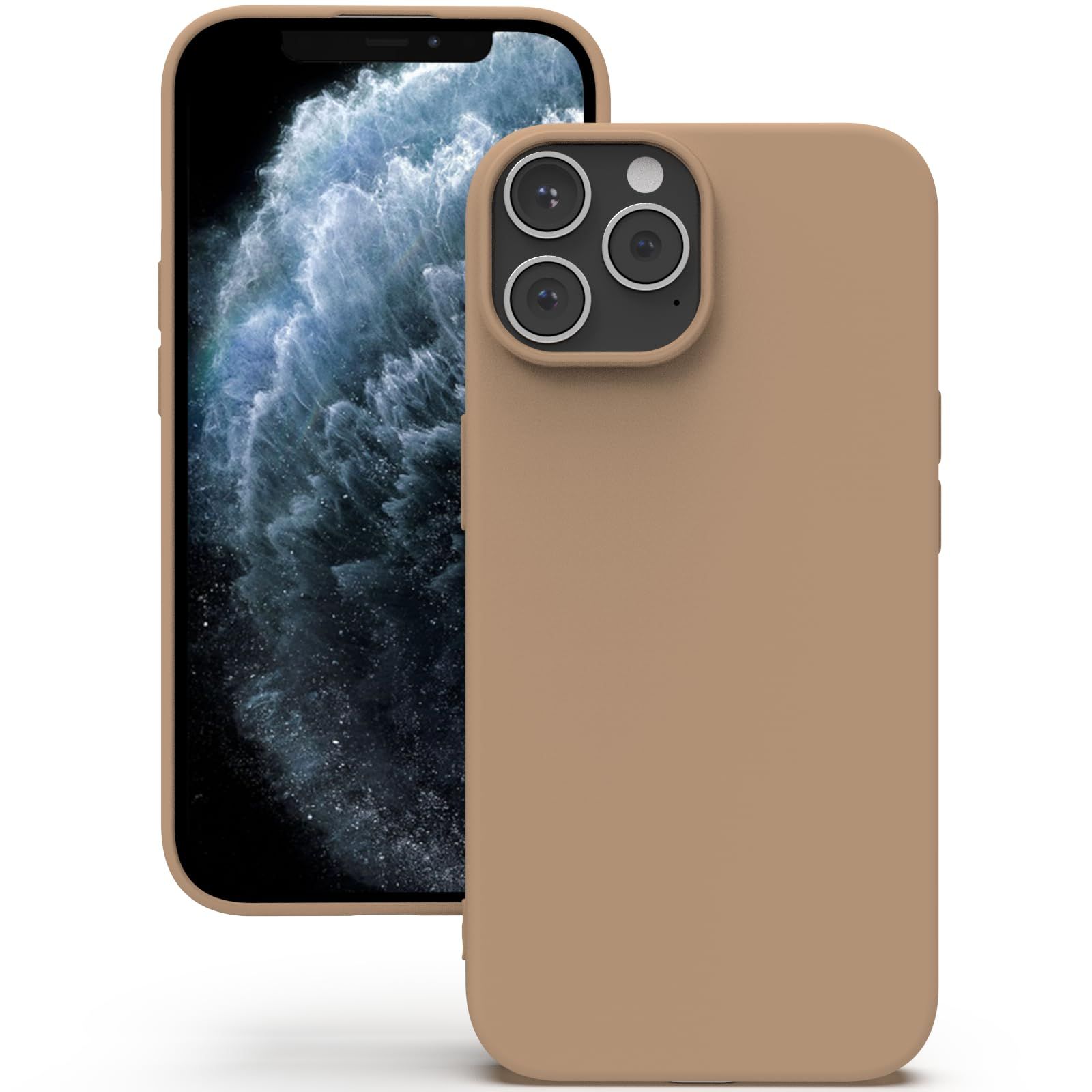YATWIN Silicone Back Case for iPhone 11 Pro, Soft-Touch Phone Back Cover for Apple iPhone 11 Pro-Milk Tee, Tan YATWIN Silicone Back Case for iPhone 11 Pro, Soft-Touch Phone Back Cover for Apple iPhone 11 Pro-Milk Tee, Tan - Milk Tee / iPhone 11 Pro