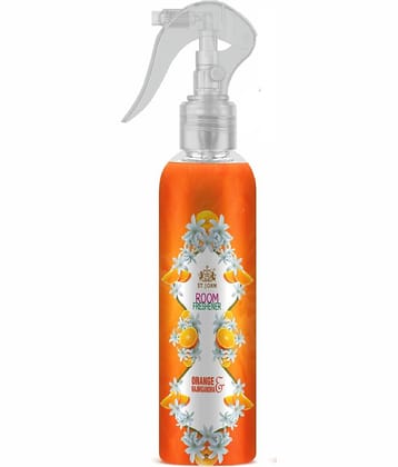 ST.JOHN Orange Rajnigandha Room Freshener For Home & Office 250ml - Pack of 1