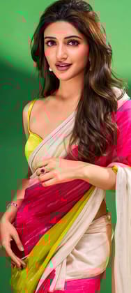 Sreeleela Pushpa 2 Saree (Design - D1) by SHIV TEXTILES Sreeleela Pushpa 2 Saree (Design - D1) by SHIV TEXTILES