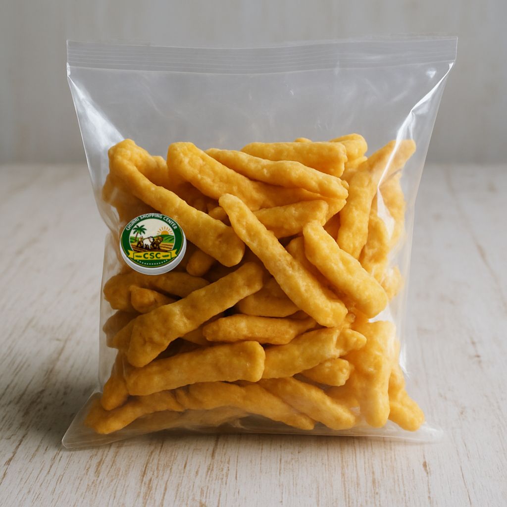 Chunni Shopping Center's fafda - crispy indian snack