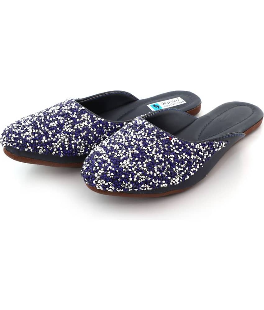 Apratim - Blue Women's Mules